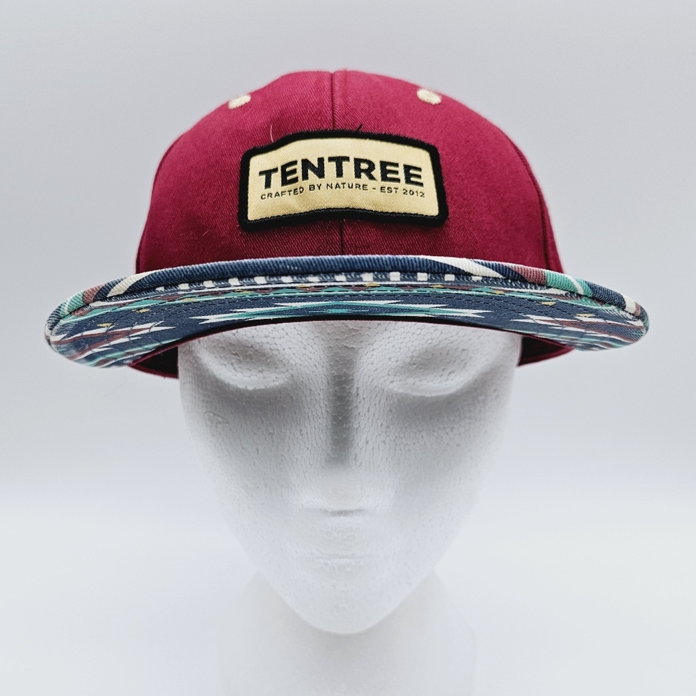 10 TREE | aztec print cotton twill snapback cap